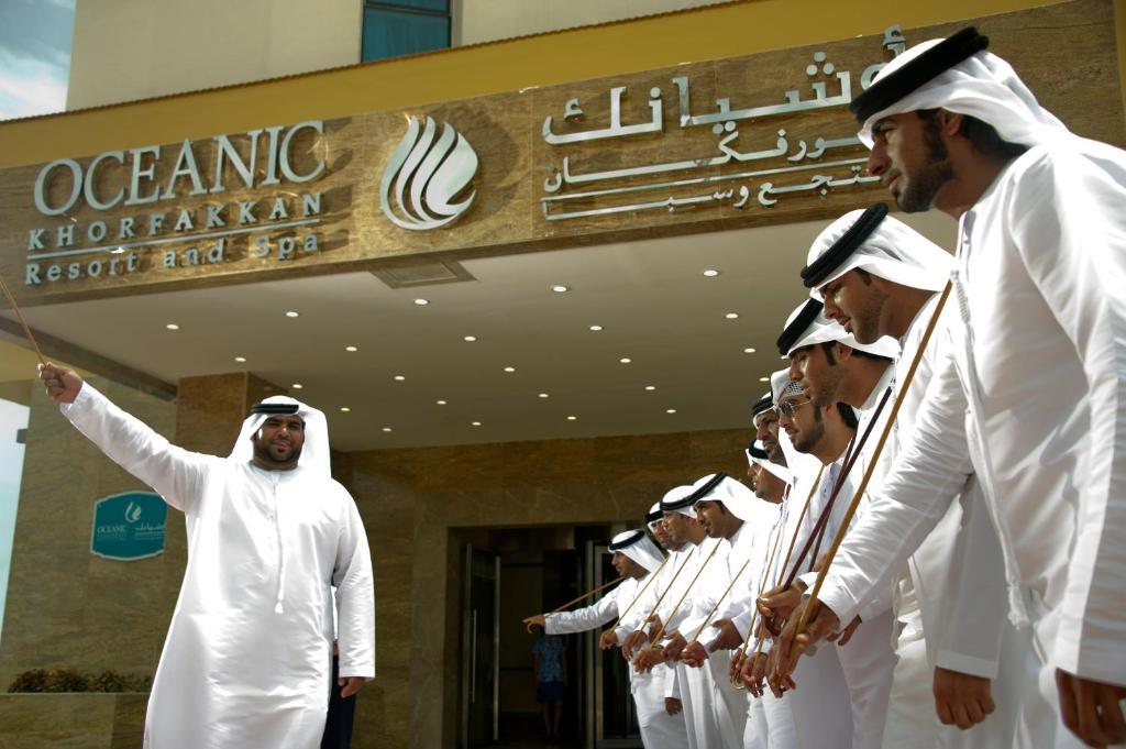Oceanic Khorfakkan Resort & Spa Chur Fakkan Zewnętrze zdjęcie